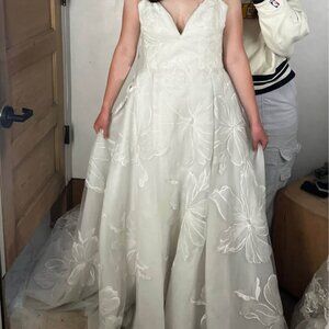 Anthropologie Wedding Dress (Size 14)